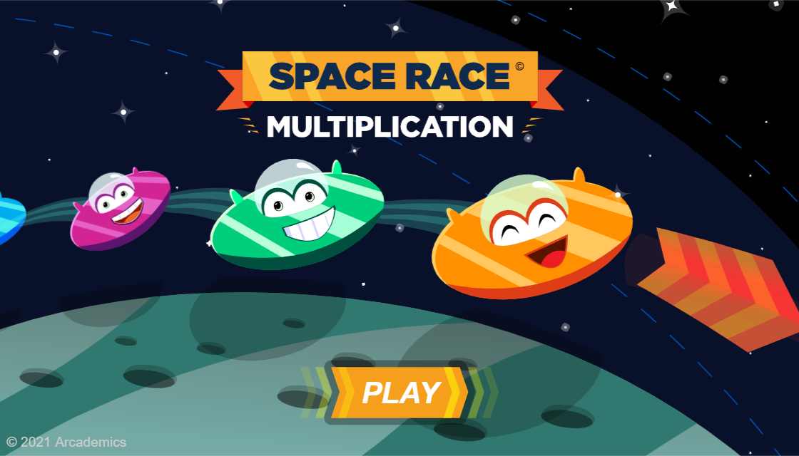 Arcademic Skill Builders - Space Race