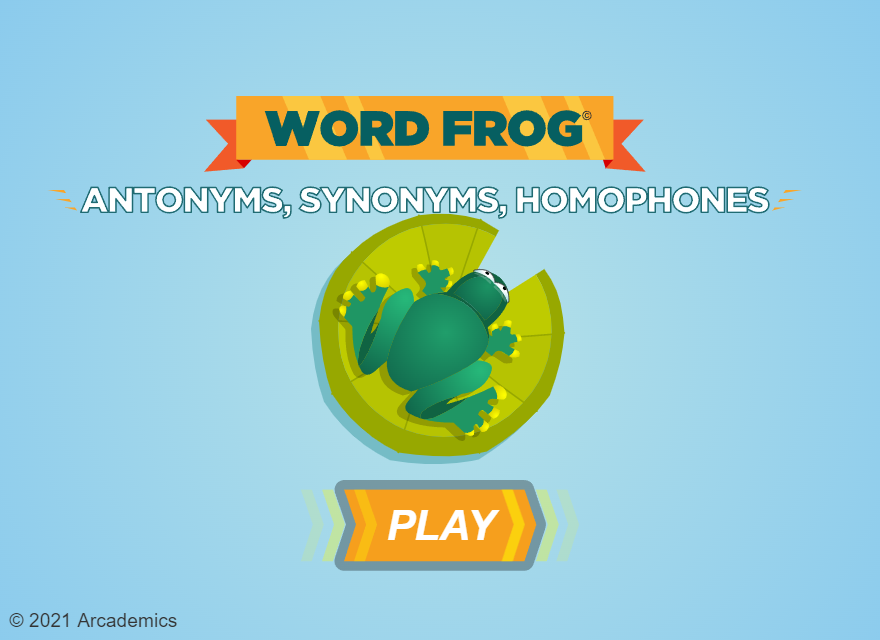 Word Frog Arcademics